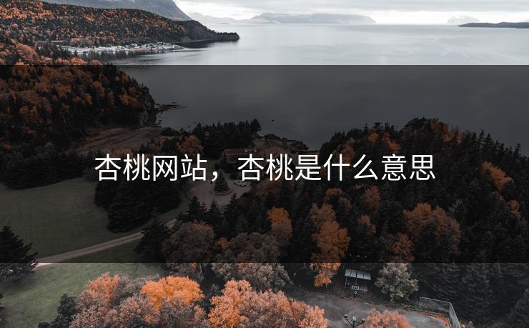杏桃网站，杏桃是什么意思